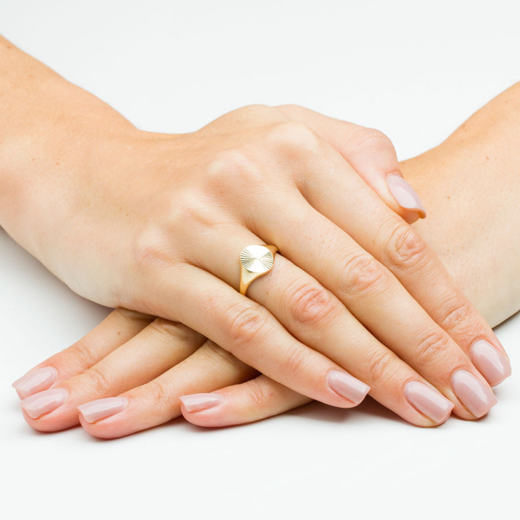 Pierścionek ze złota