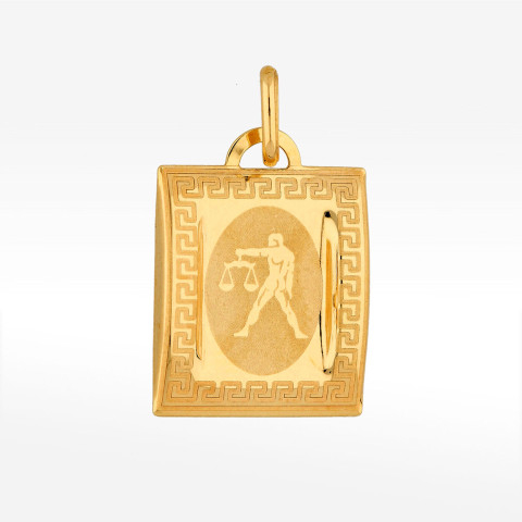 Zawieszka ze złota znak zodiaku waga