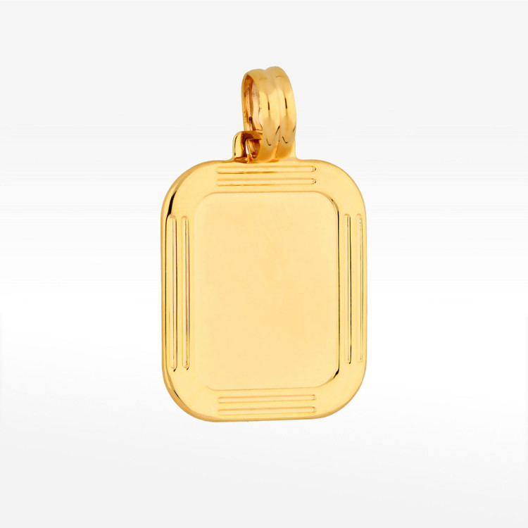 Zawieszka ze złota blaszka