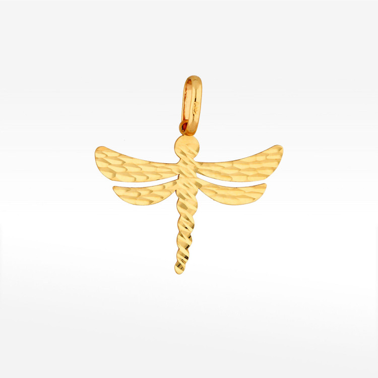 Zawieszka ze złota ważka