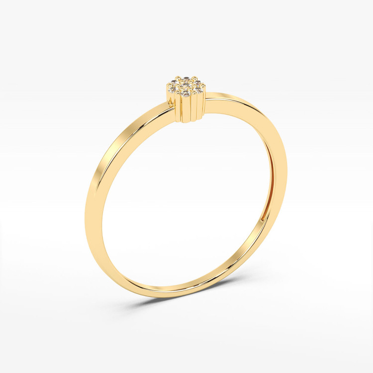 Pierścionek z diamentami