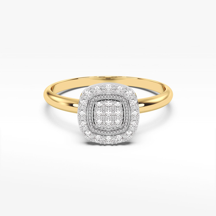 Pierścionek z diamentami