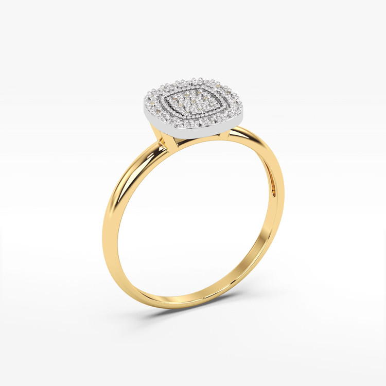 Pierścionek z diamentami