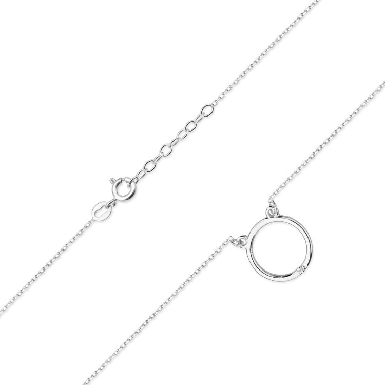 Celebrytka ze złota z diamentami