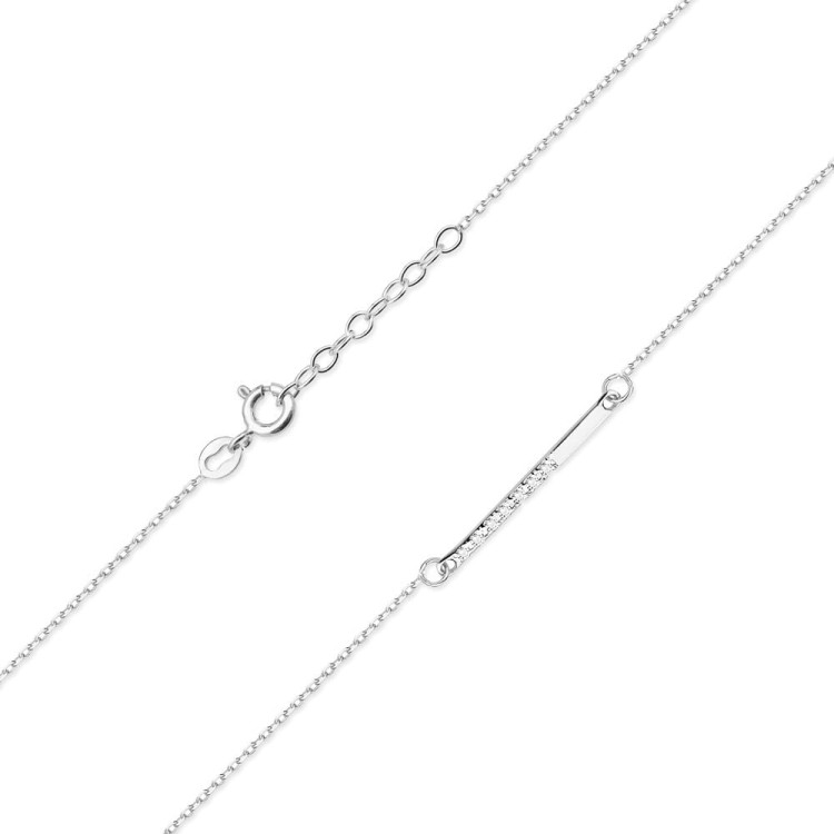 Celebrytka ze złota z diamentami