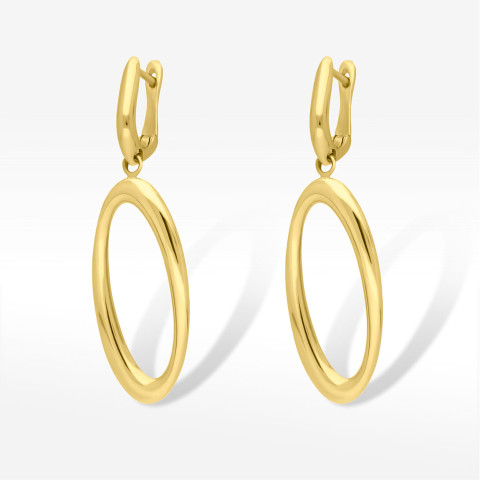 Kolczyki ze złota wiszące