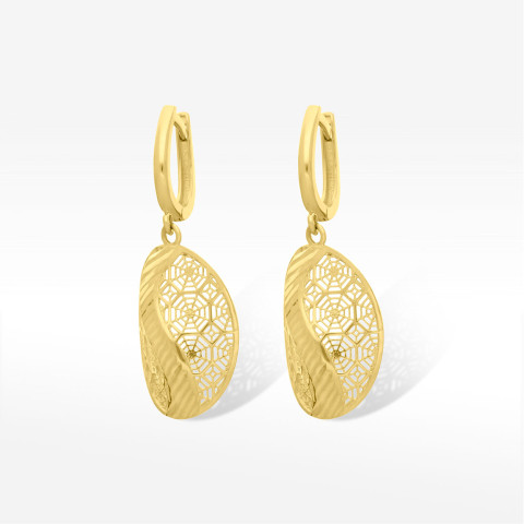 Kolczyki ze złota wiszące