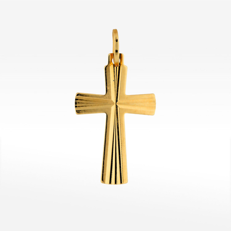 Zawieszka ze złota krzyżyk