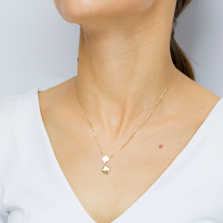 Naszyjnik ze złota z zawieszką 42-45cm