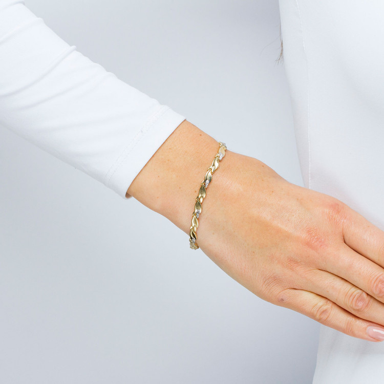 Bransoletka ze złota