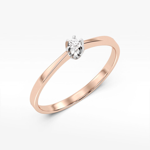 Pierścionek z diamentem