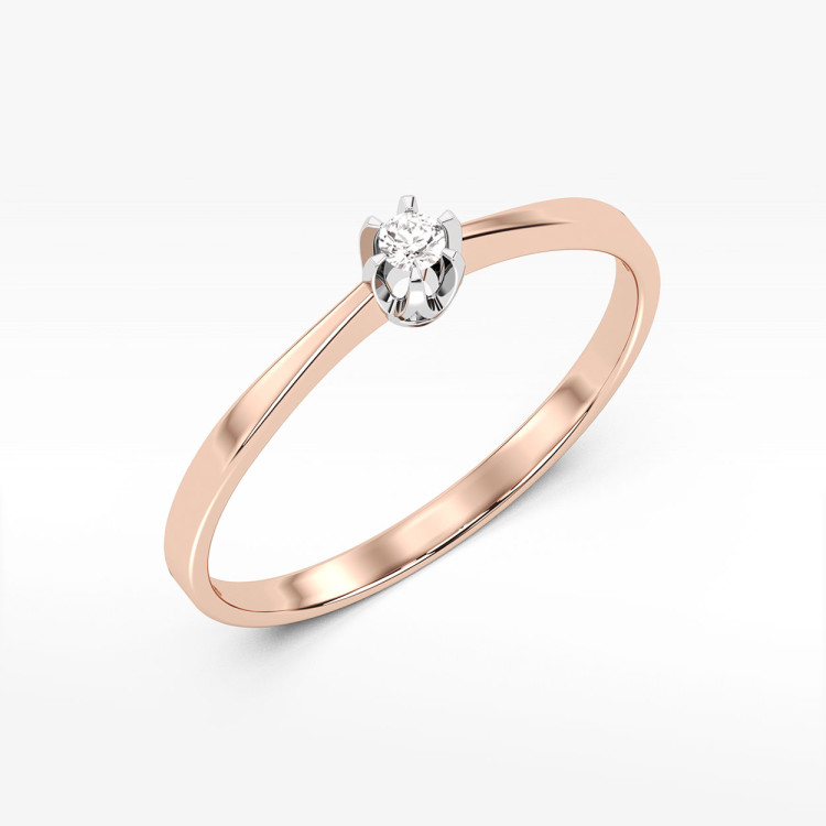 Pierścionek z diamentem