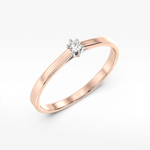 Pierścionek z diamentem