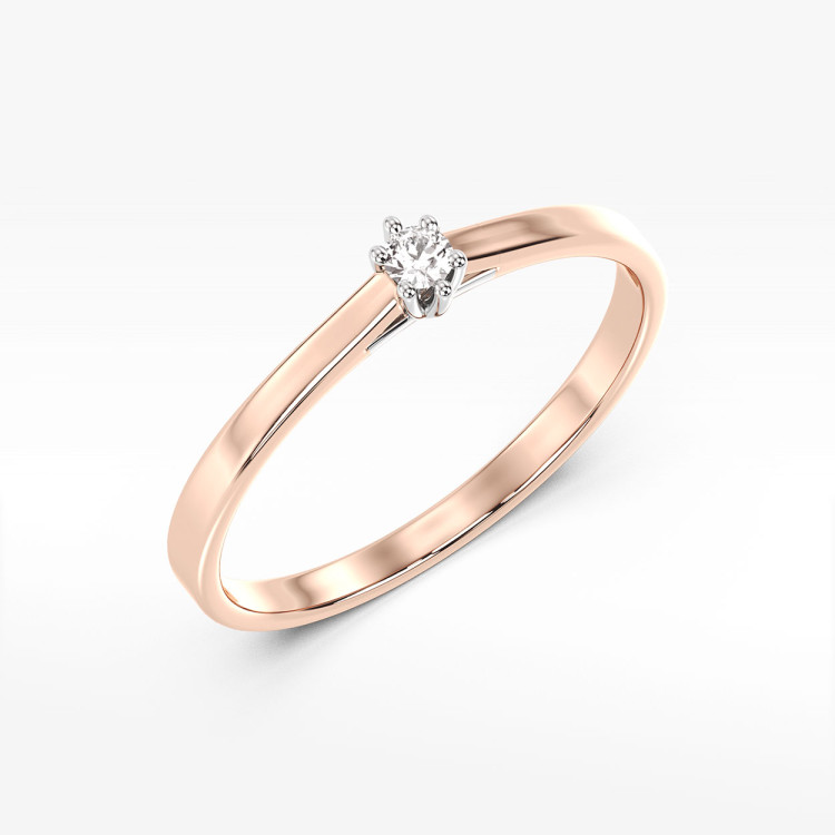 Pierścionek z diamentem