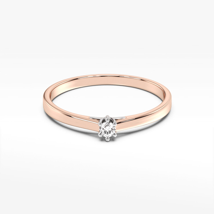 Pierścionek z diamentem