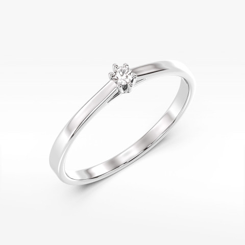 Pierścionek z diamentem