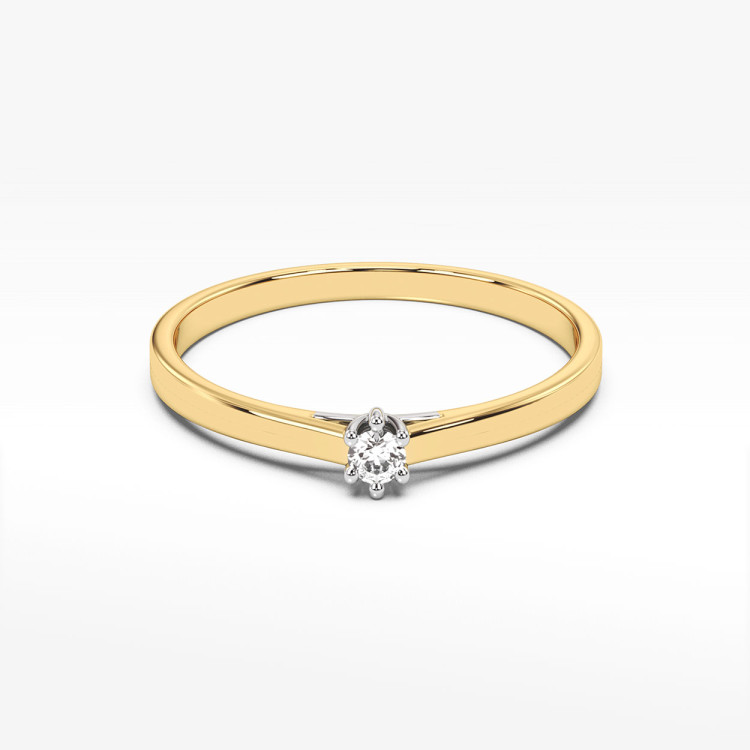 Pierścionek z diamentem