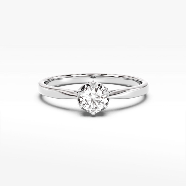 Pierścionek zaręczynowy z diamentami