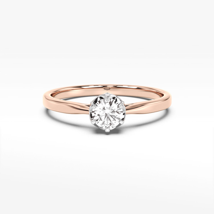 Pierścionek zaręczynowy z diamentami