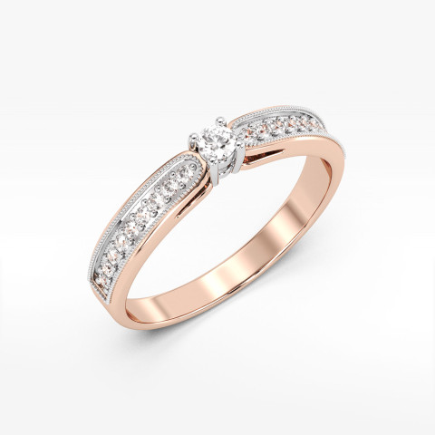 Pierścionek z diamentami