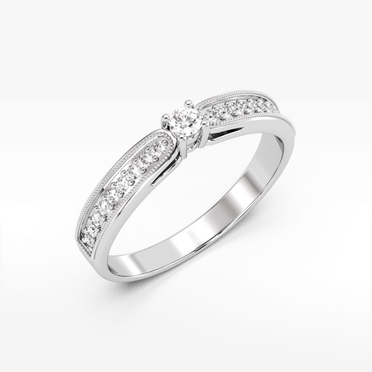 Pierścionek z diamentami