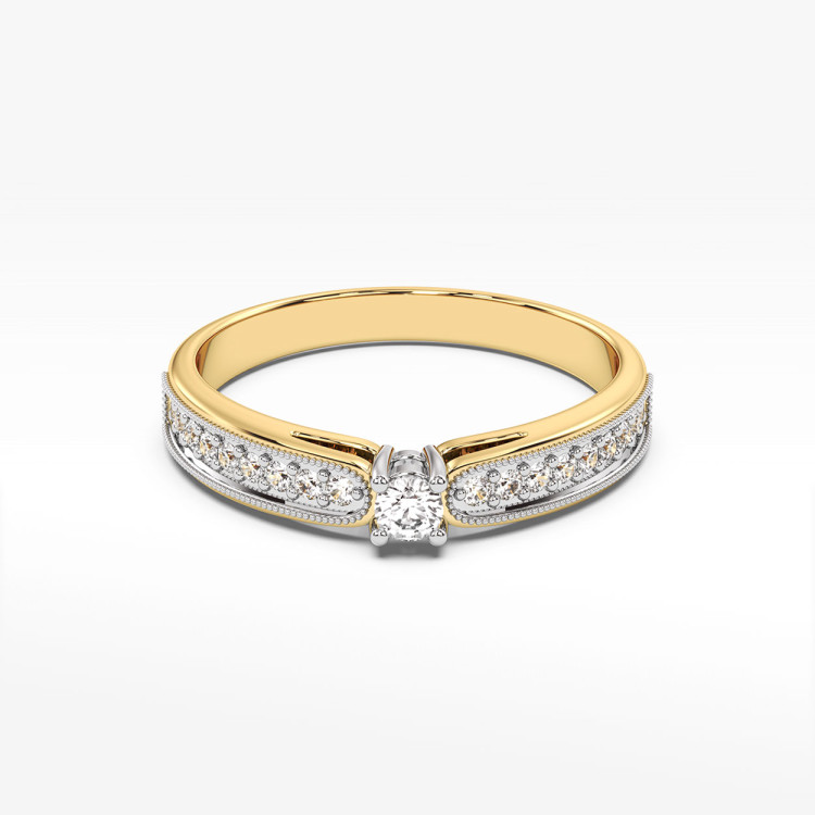 Pierścionek z diamentami