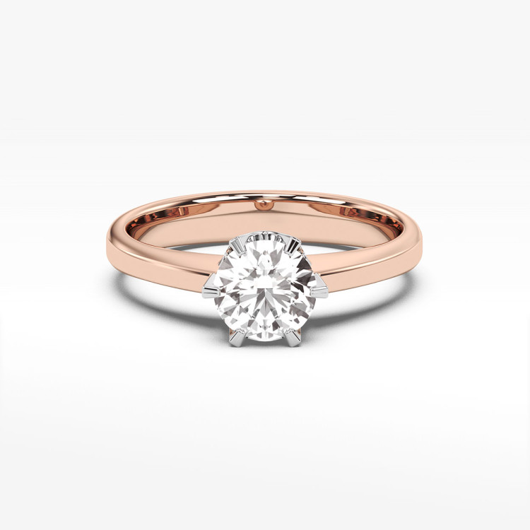 Pierścionek zaręczynowy z diamentem