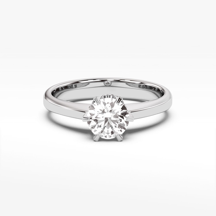 Pierścionek zaręczynowy z diamentem