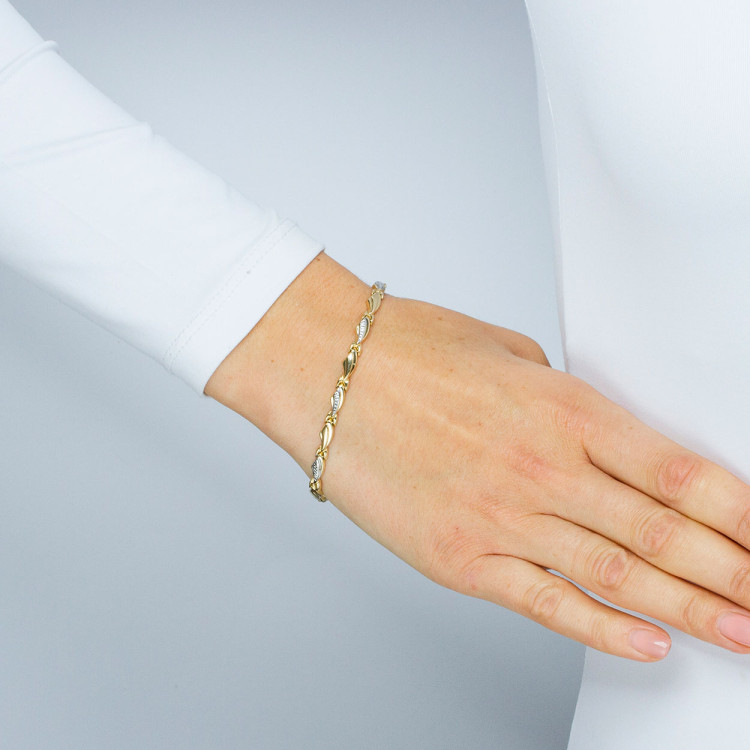 Bransoletka ze złota