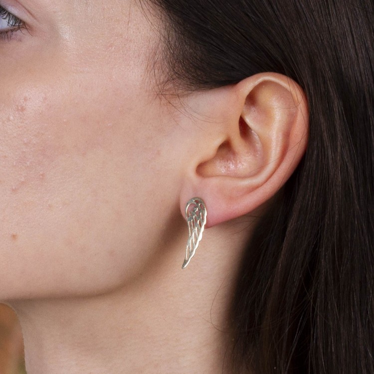 Kolczyki ze złota skrzydła