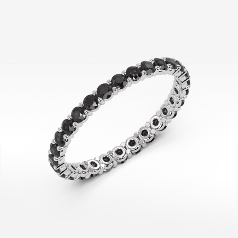 Delikatny pierścionek z cyrkoniami