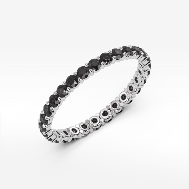 Delikatny pierścionek z cyrkoniami