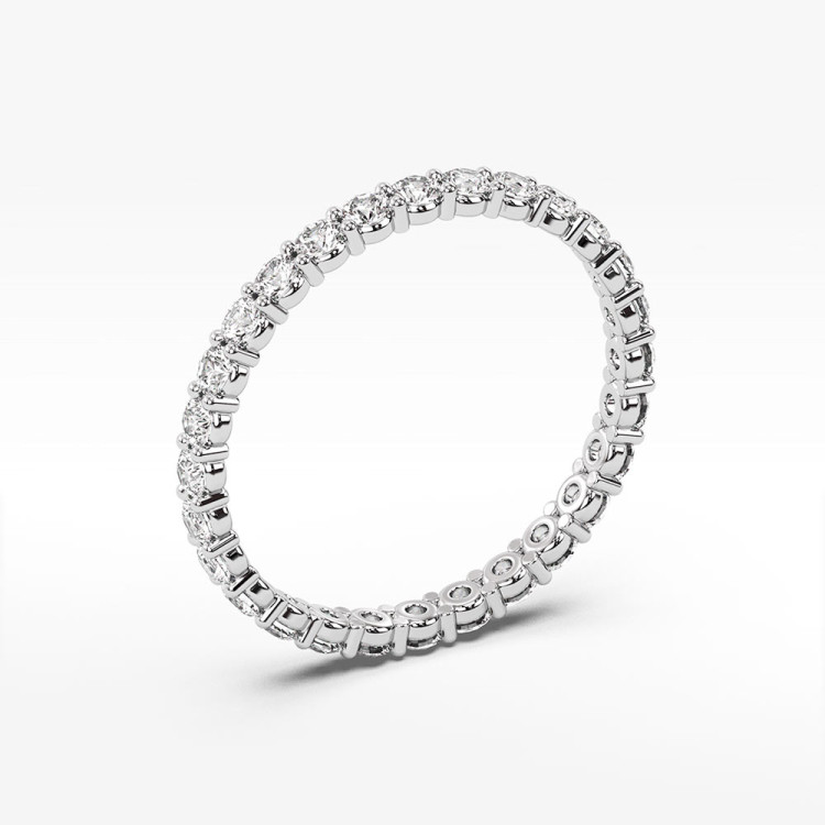 Złoty pierścionek z cyrkoniami