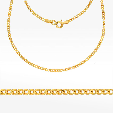 Łańcuszek ze złota pancerka