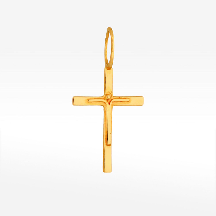Zawieszka ze złota krzyżyk