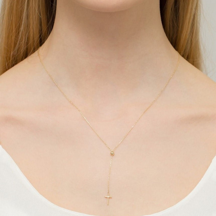 Celebrytka ze złota z diamentami