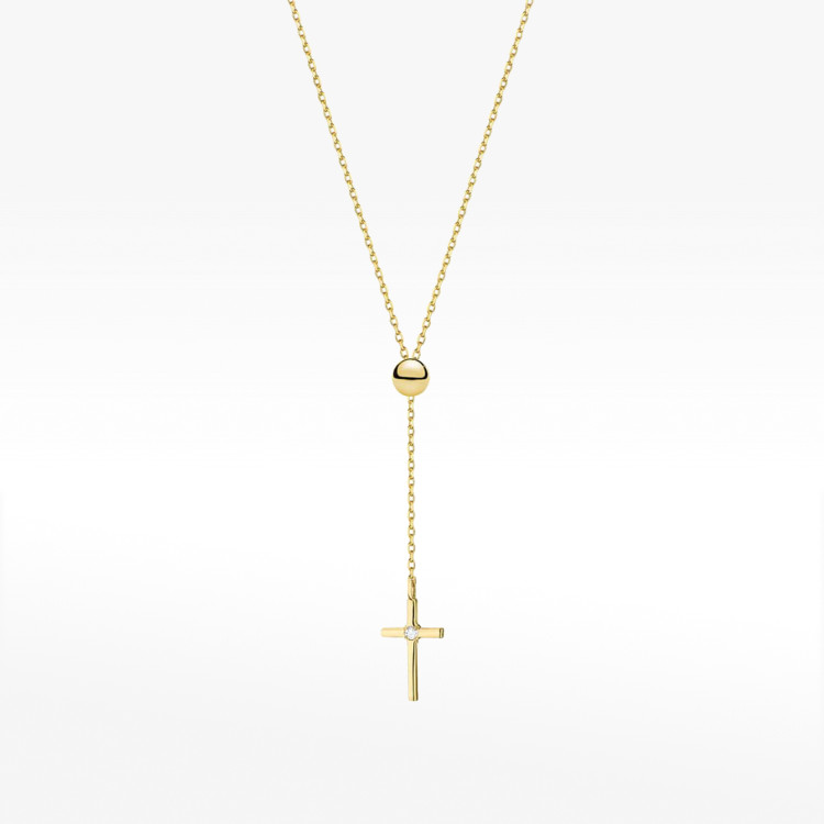 Celebrytka ze złota z diamentami