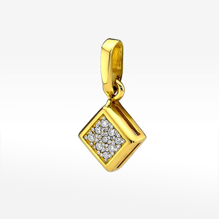 Zawieszka z diamentami