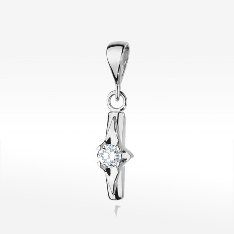 Zawieszka ze złota z diamentem