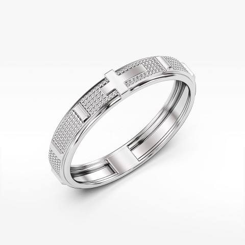 Pierścionek ze złota różaniec