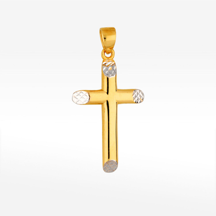 Zawieszka ze złota krzyżyk