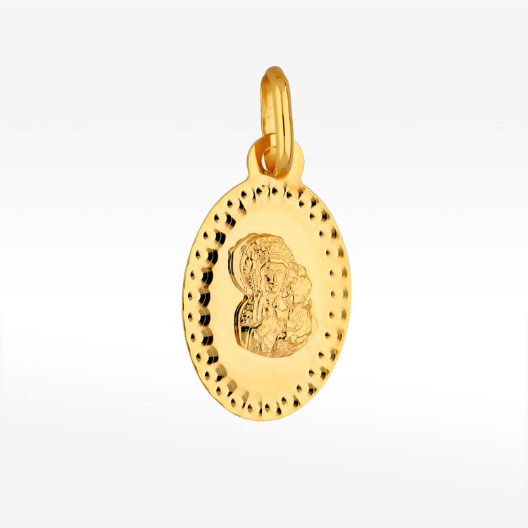 Zawieszka ze złota medalik