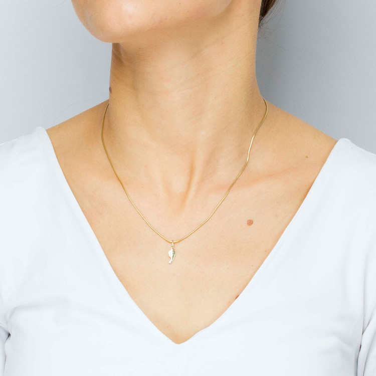 Zawieszka ze złota medalik