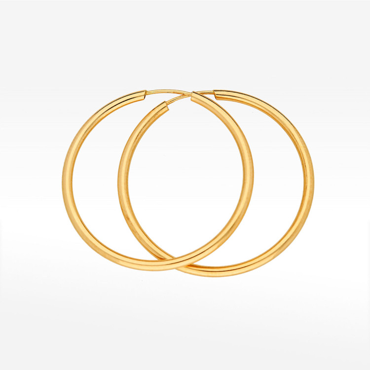 Kolczyki ze złota 2.9cm koła