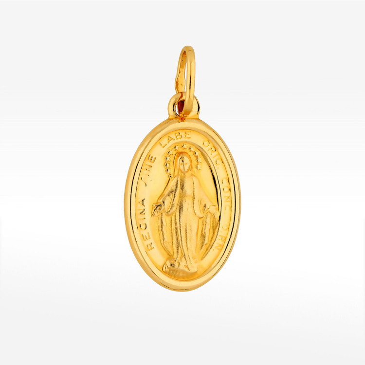 Zawieszka ze złota medalik