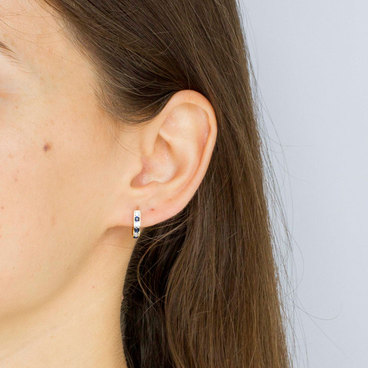 Kolczyki ze złota z cyrkoniami