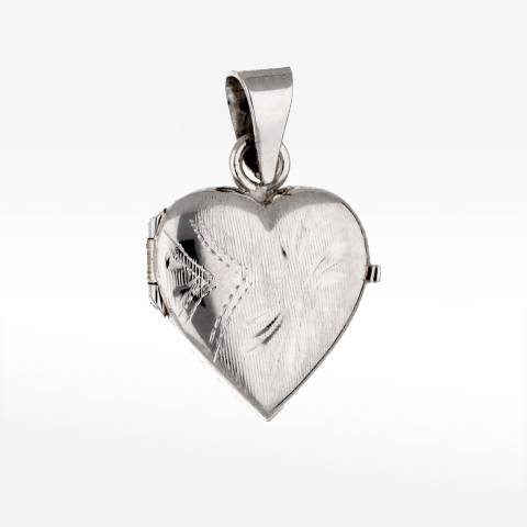 Zawieszka ze złota puzderko serce