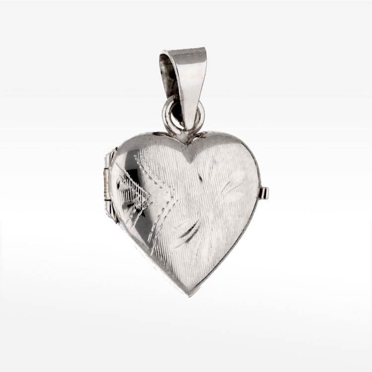 Zawieszka ze złota puzderko serce