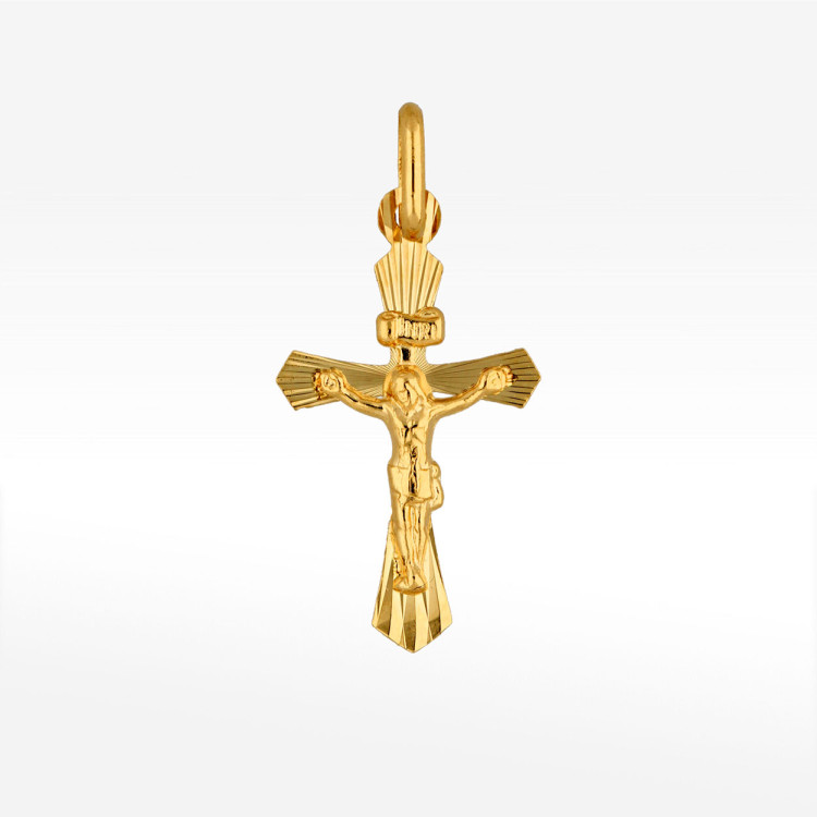 Zawieszka ze złota krzyżyk