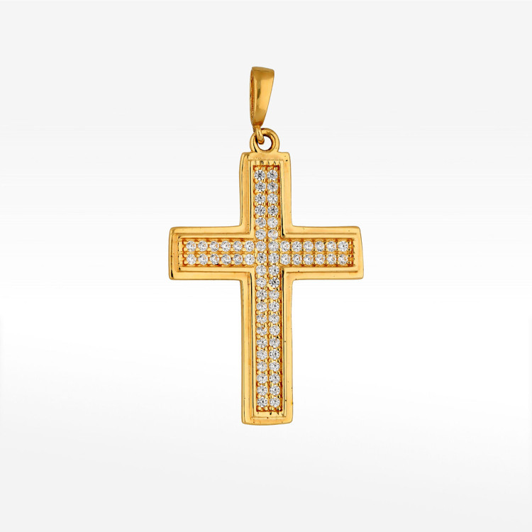 Zawieszka ze złota krzyżyk